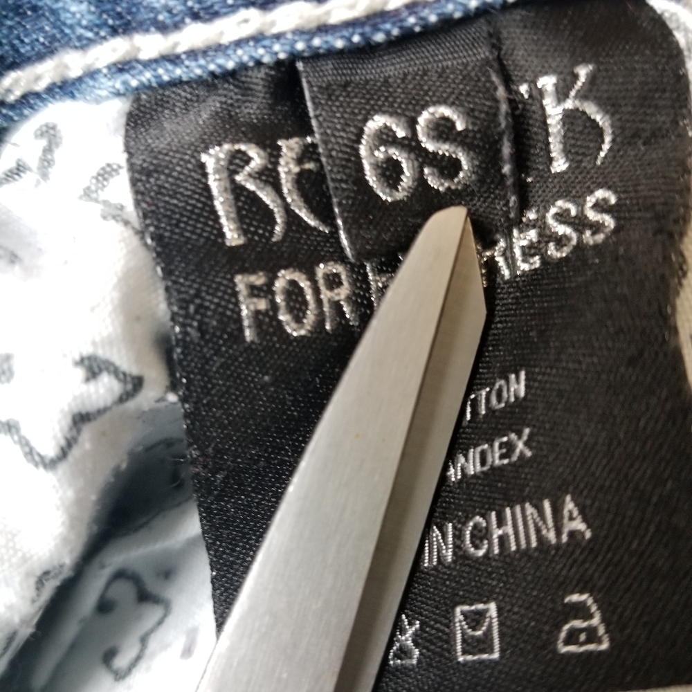 🌻 Rerock For Express Boot Cut Jeans (6S) - Picture 3 of 8